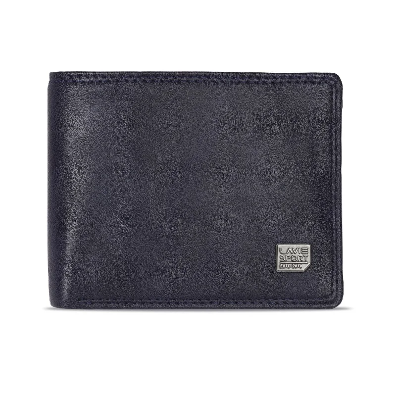 men wallets work leather-Lavie Sport Banker's Men'S Wallet Navy