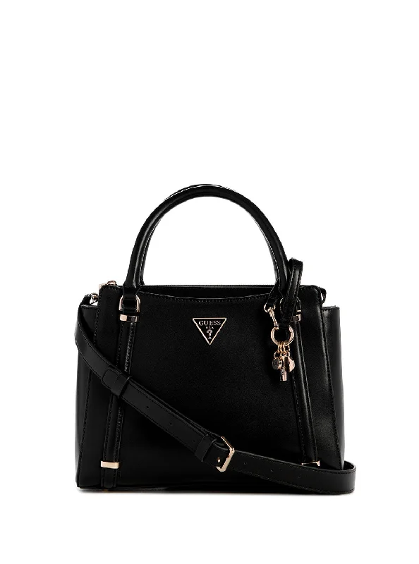 Handbag for bloggers-Black Daryna Satchel Bag