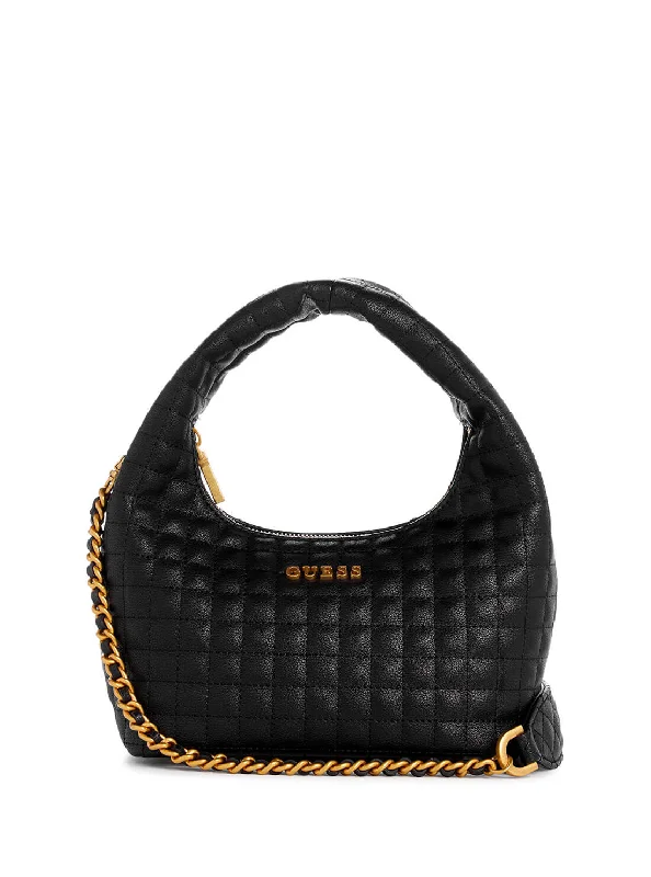 Handbag for commuters-Black Tia Shoulder Bag