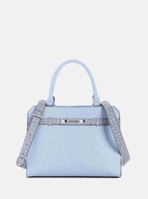 Handbag plush feel-Blue Dory Satchel Bag