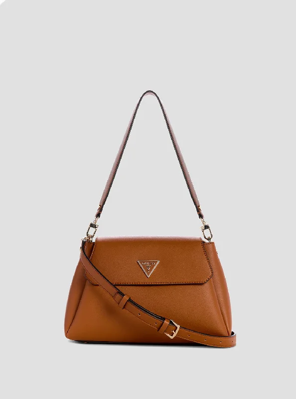 Handbag for meetings-Brown Sora Girlfriend Shoulder Bag