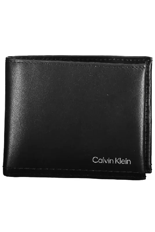 men wallets secure-Calvin Klein  Leather Men's Wallet