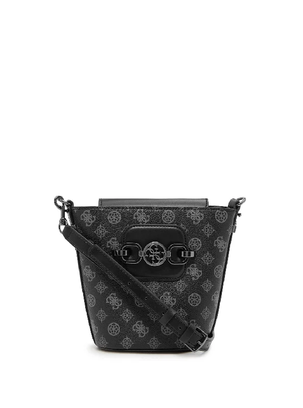 Handbag for engineers-Coal Multi Hensely Logo Bucket Bag