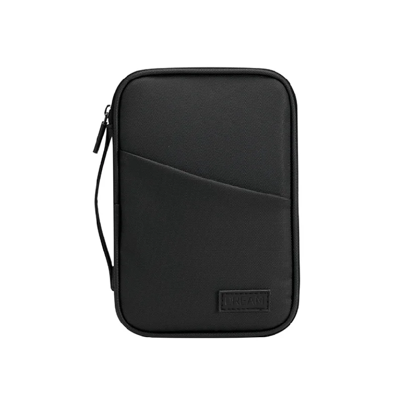 Backpack with side straps-Comfort Travel - CT2401 Passport Doc wallet - Black