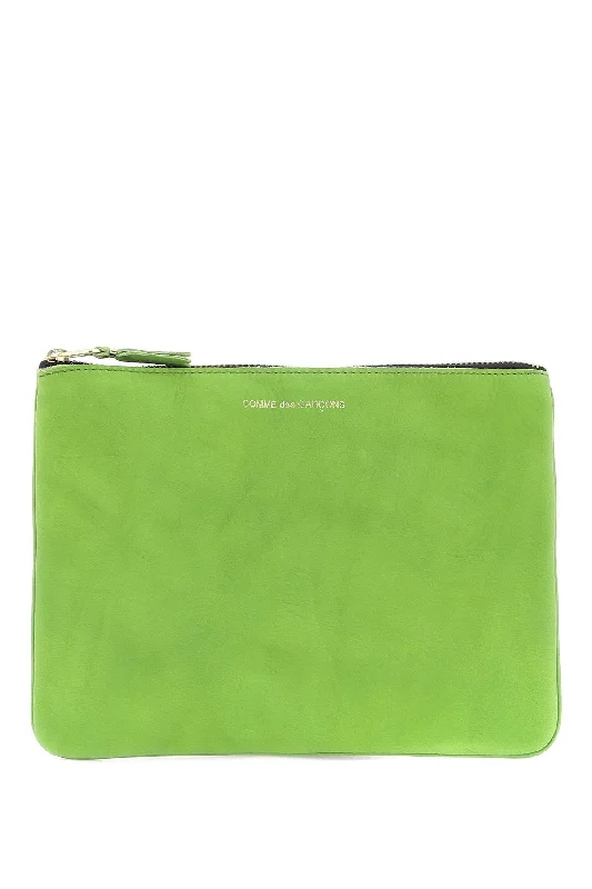 men wallets slim trifold-Comme Des Garcons Wallet Classic Pouch