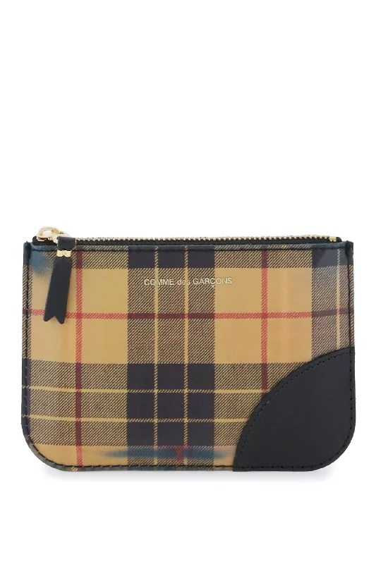 men wallets tailored-Comme Des Garcons Wallet Lenticular-Effect Coin Pouch