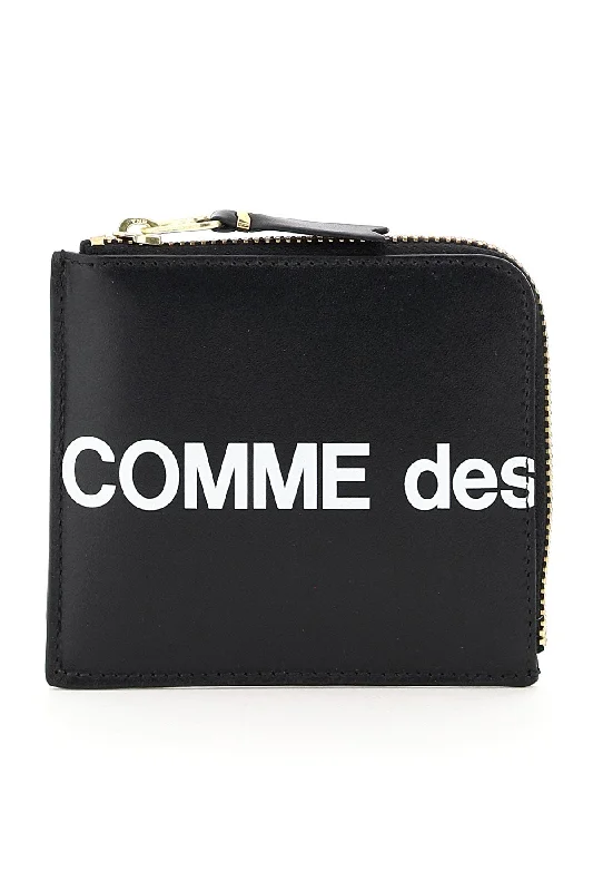 men wallets eco leather quality-Comme Des Garcons Wallet Maxi Logo Wallet