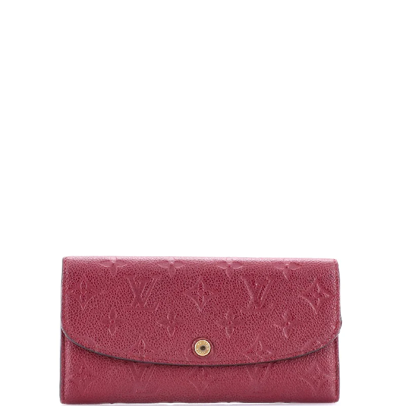 Keychains for key tags-Emilie Wallet Monogram Empreinte Leather