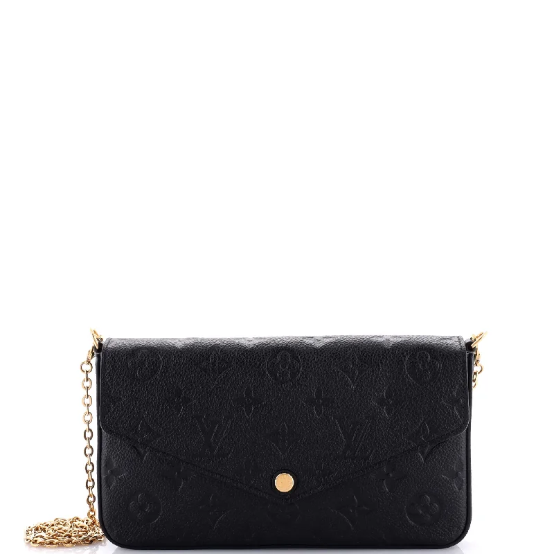 Wallets in trendy hooks-Felicie Pochette Monogram Empreinte Leather