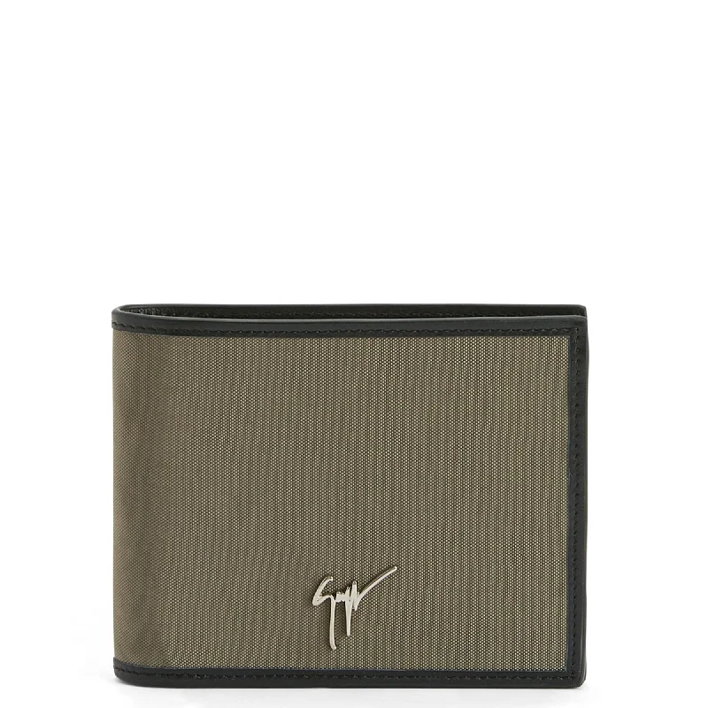 men wallets sleek leather-Giuseppe Zanotti Albert