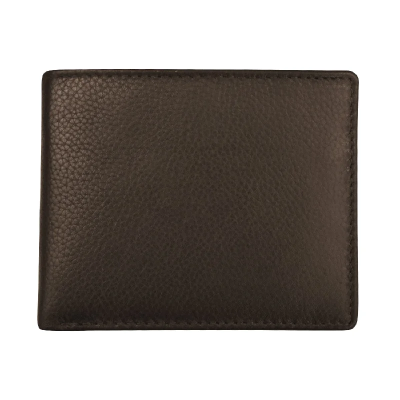 men wallets colorful-Men's Pebble Grain Leather Bifold Wallet