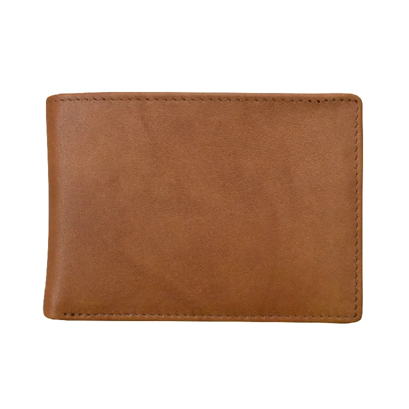 men wallets distressed-Men's Wallet Compact Bifold