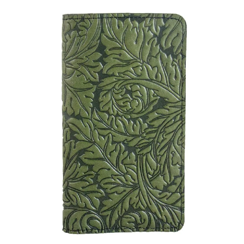 Backpack with padded gear-iPhone Wallet, Acanthus Leaf