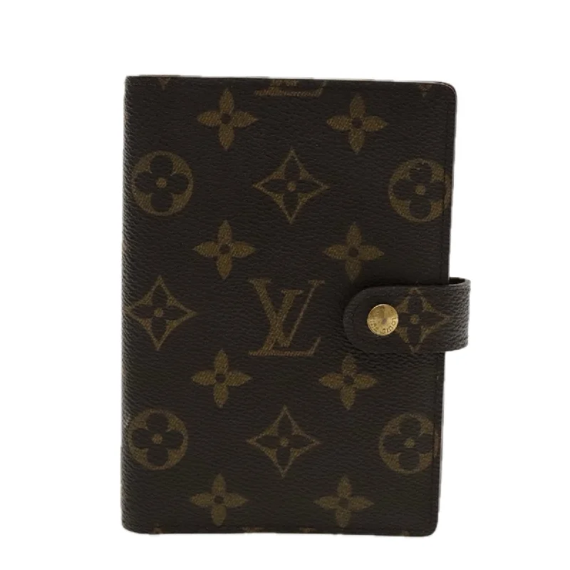 Keychains with leather gear-Louis Vuitton Agenda Pm  Canvas Wallet  (Pre-Owned)