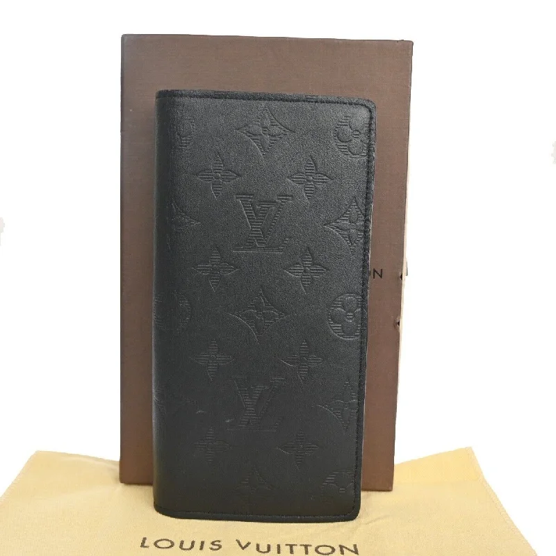 Wallets in bold leather-Louis Vuitton Brazza  Leather Wallet  (Pre-Owned)