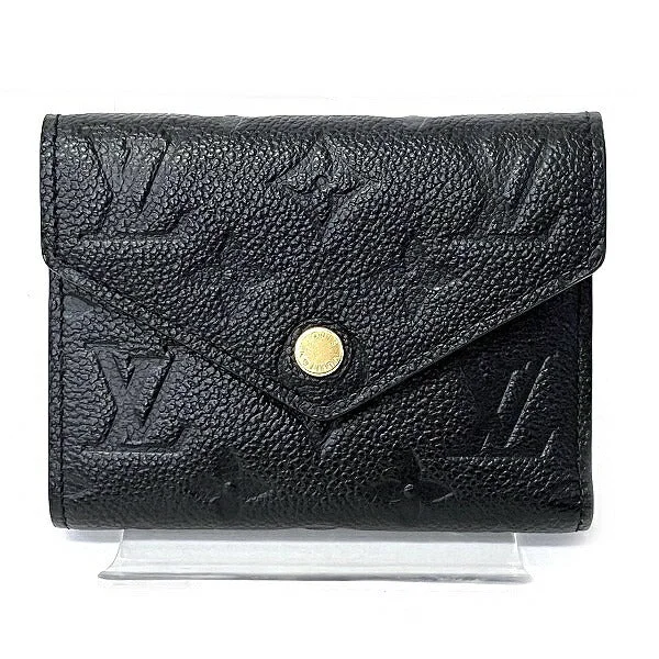 Wallets for everyday hooks-Louis Vuitton Monogram Empreinte Victorine Wallet