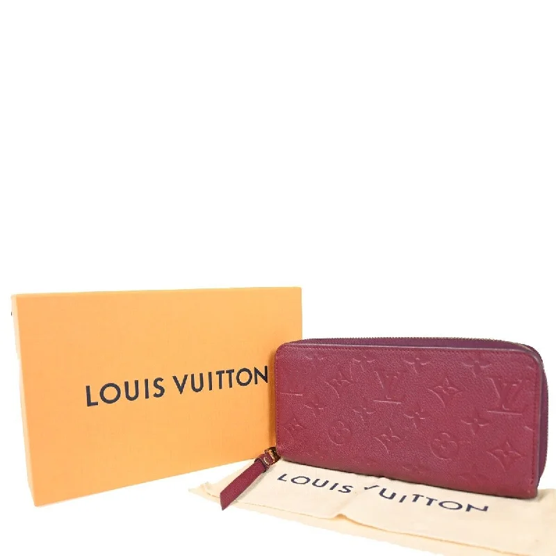 Keychains with wooden charms-Louis Vuitton Portefeuille Zippy  Leather Wallet  (Pre-Owned)