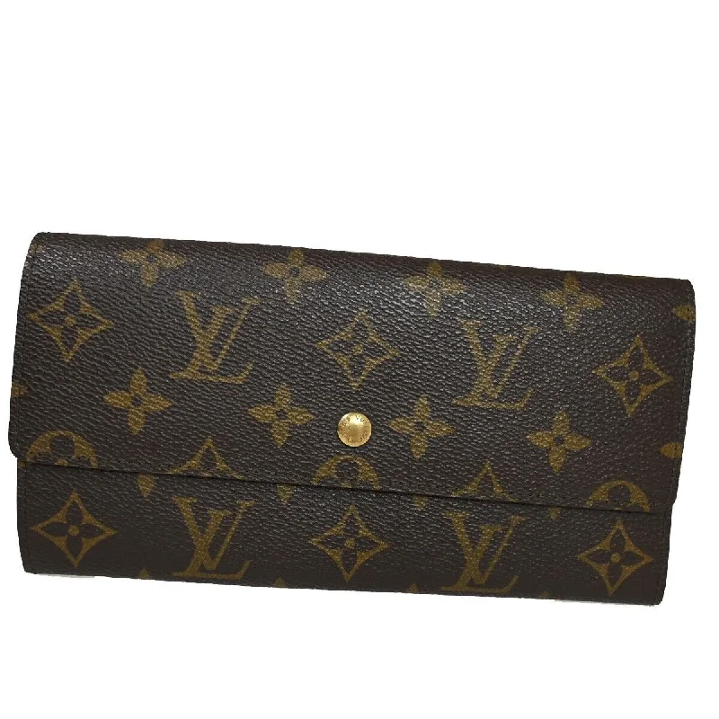 Keychains with sleek designs-Louis Vuitton Sarah  Canvas Wallet  (Pre-Owned)