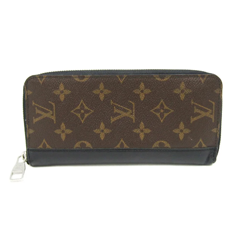 men wallets classic leather quality-Louis Vuitton Zippy Wallet Vertical  Canvas Wallet  (Pre-Owned)