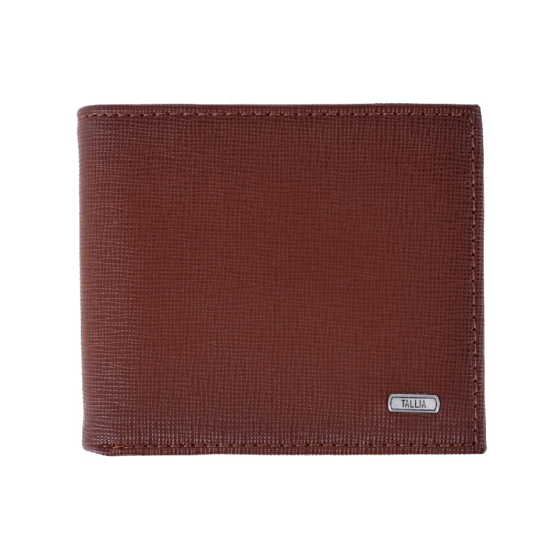 men wallets handmade design-Men's Burnished Leather Bifold Wallet