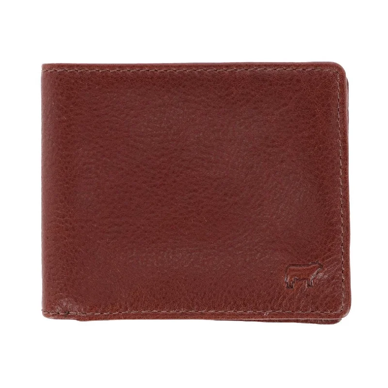 men wallets retro leather design-Men's Classic Billfold Wallet