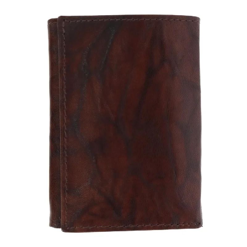 men wallets snap leather quality-Men's Dakota Leather RFID Trifold Wallet