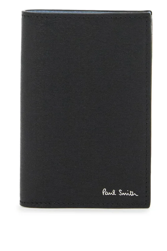 men wallets value design-Paul Smith Leather Bi-Fold Wallet In