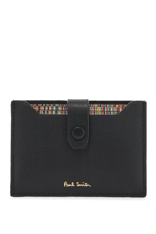 men wallets scratch proof-Paul Smith Men's Cardholder With Extractable Slots