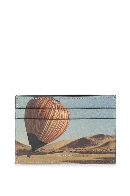 men wallets money leather design-Paul Smith Men's Signature Stripe Balloon Card Holder