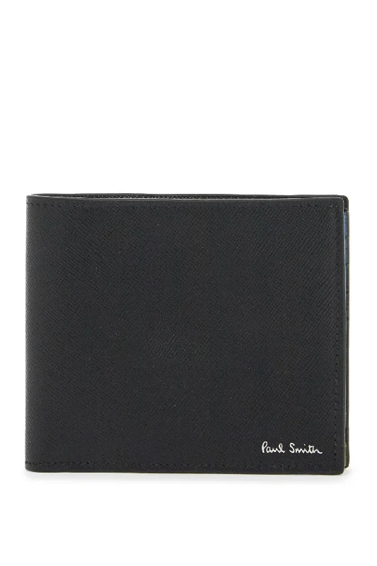 men wallets durable design-Paul Smith Men's Signature Stripe Balloon Wallet