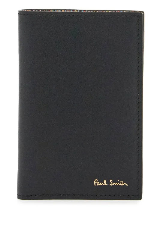 men wallets professional leather-Paul Smith Men's Signature Stripe Card Holder