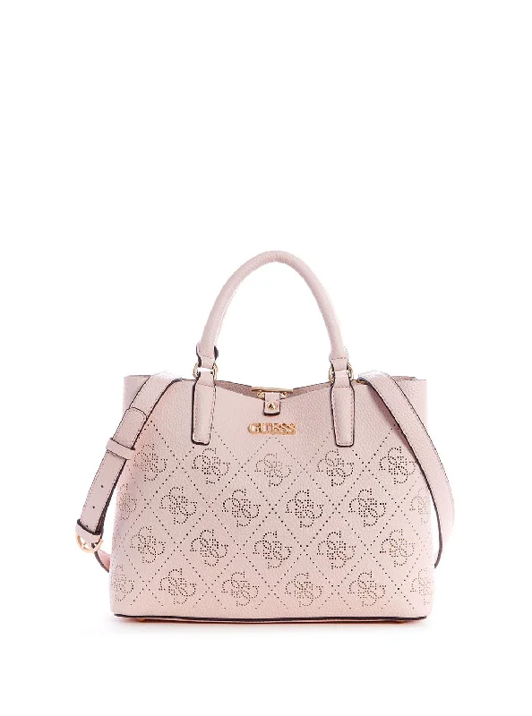 Handbag lilac tone-Pink Amara Girlfriend Satchel Bag