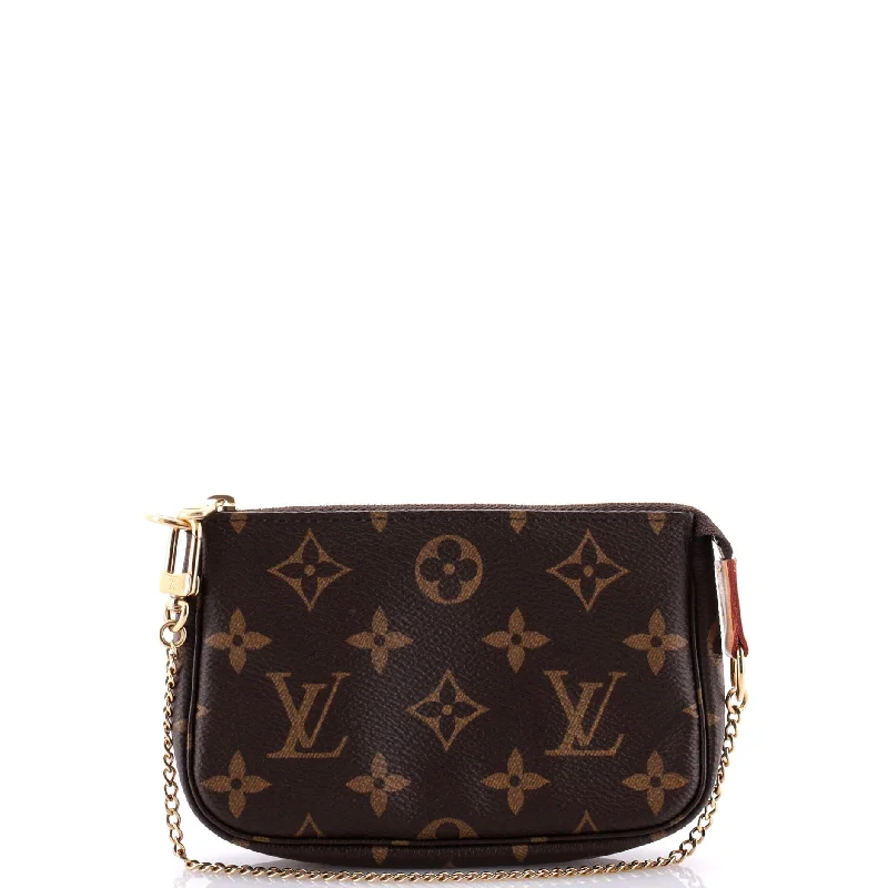 Wallets with bold gear-Pochette Accessoires Monogram Canvas Mini