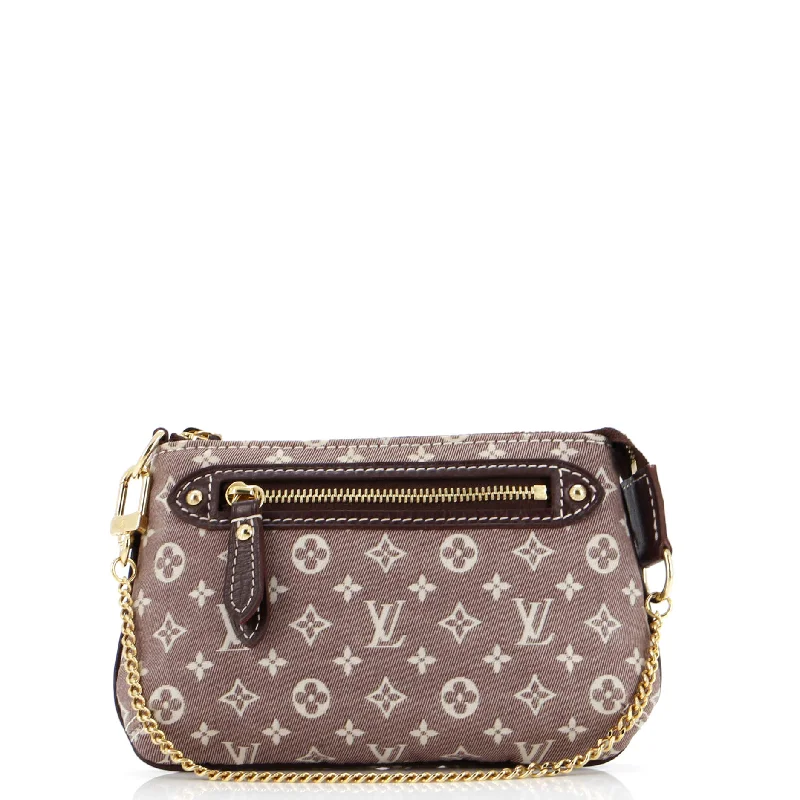 Wallets for travel gear-Pochette Accessoires Monogram Idylle Mini