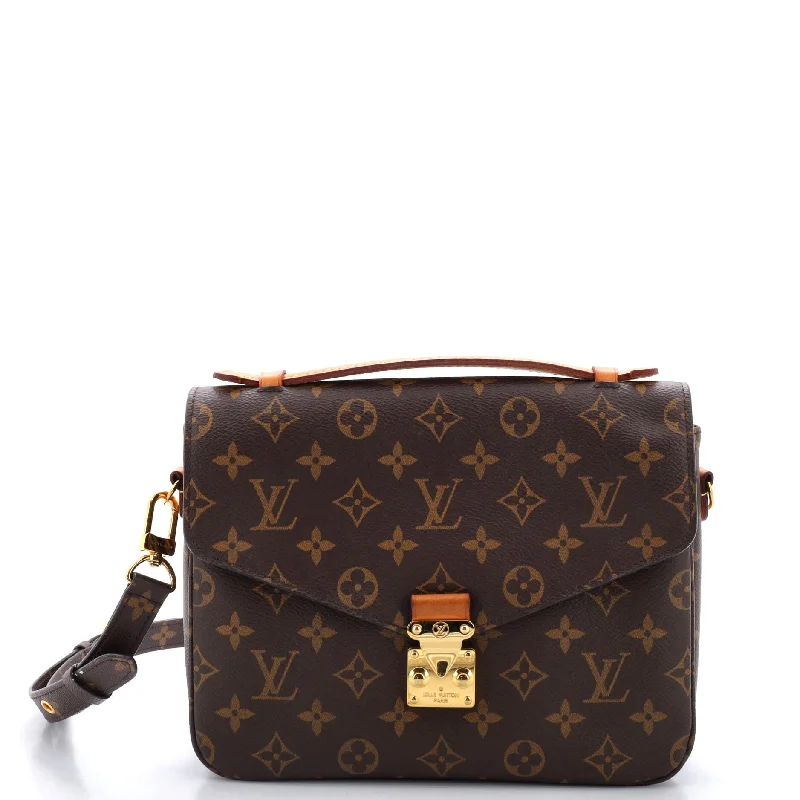 Keychains for stylish gear-Pochette Metis Monogram Canvas