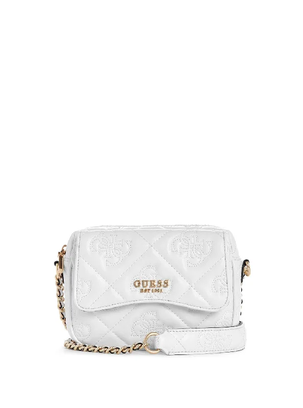 Handbag sporty look-White Marieke Camera Bag