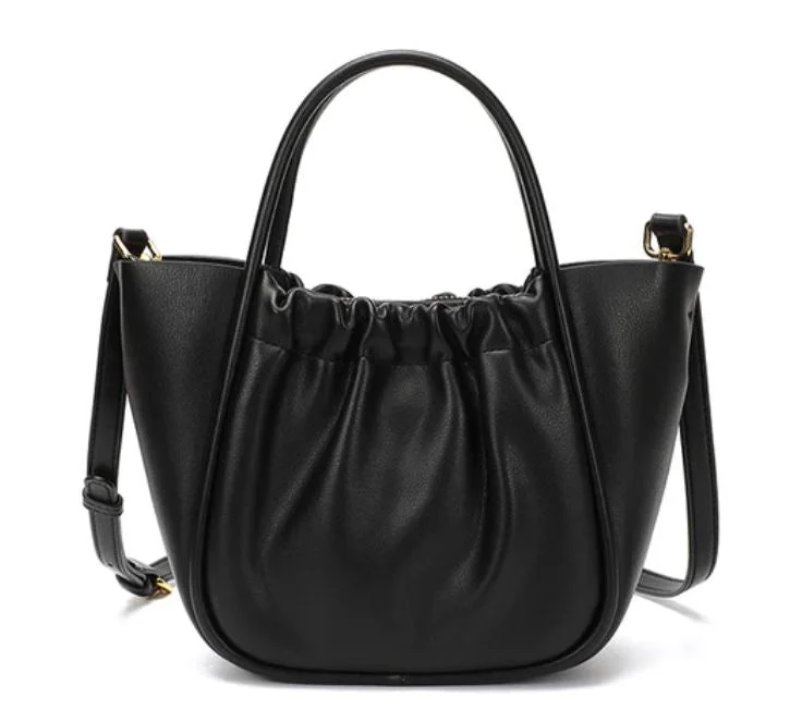 Handbag bold finish-Serena Leather Bag for Women