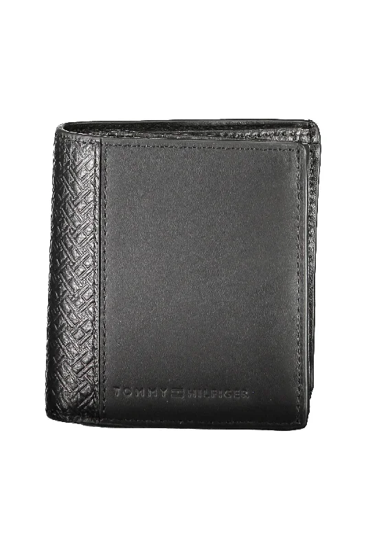 men wallets front pocket-Tommy Hilfiger  Leather Men's Wallet