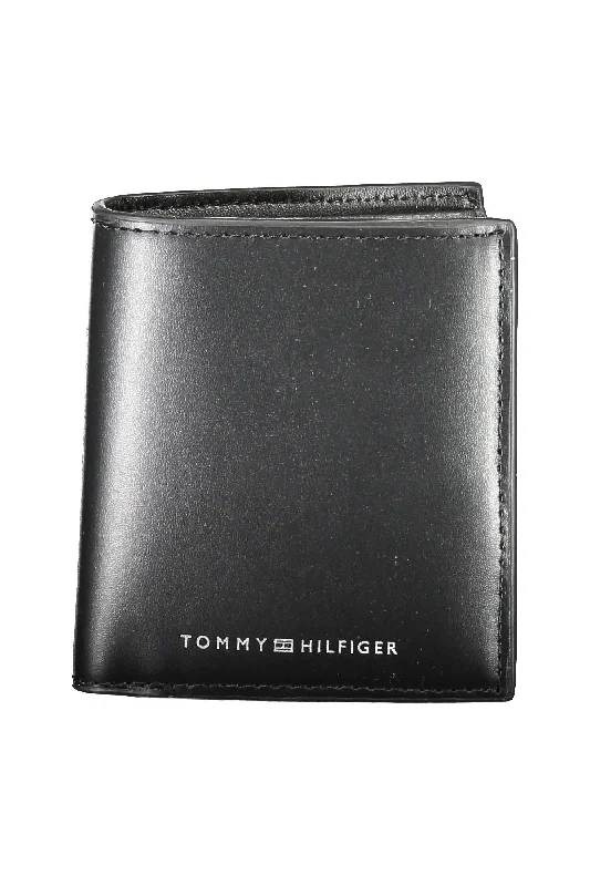 men wallets waterproof-Tommy Hilfiger  Leather Men's Wallet