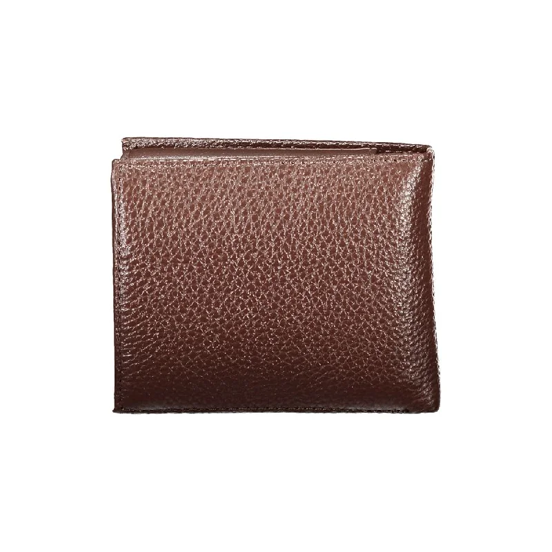 men wallets slim fit-Tommy Hilfiger  Leather Men's Wallet