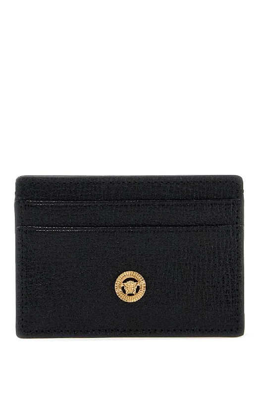 men wallets classic leather-Versace Medusa Biggie Card