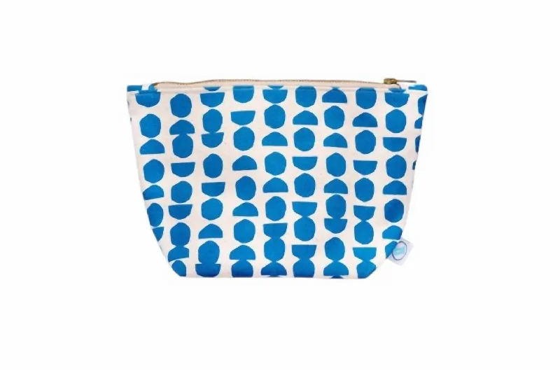 Keychains with sleek hooks-Women's Artemis Cosmetic Bag In Azure Blue