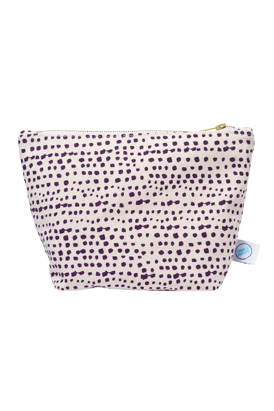 Keychains for rugged use-Women's Incana Cosmetic Bag In Italian Plum