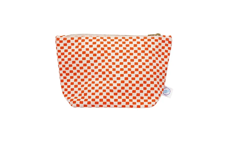 Wallets in trendy styles-Women's Jamie Cosmetic Bag In Bright Orange