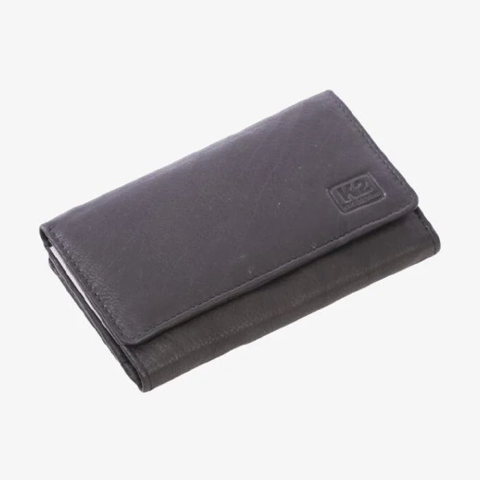 Wallets in soft styles-Womens Leather Trifold Wallet