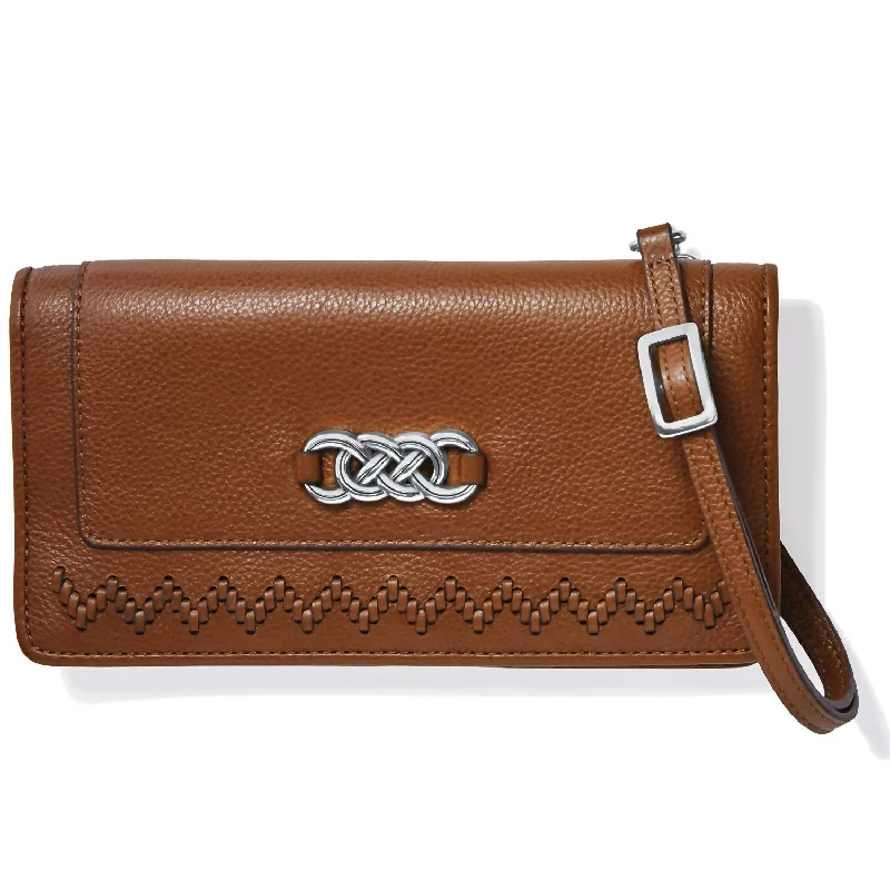 Keychains with leather loops-Women's Rockmore Wallet In Bourbon