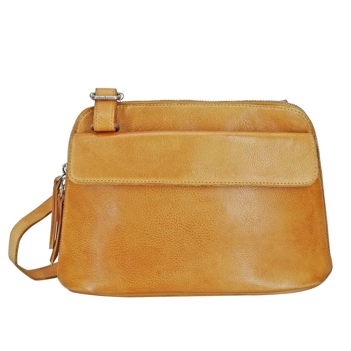 Leisure Bag for short hikes-Luna Crossbody in Camel