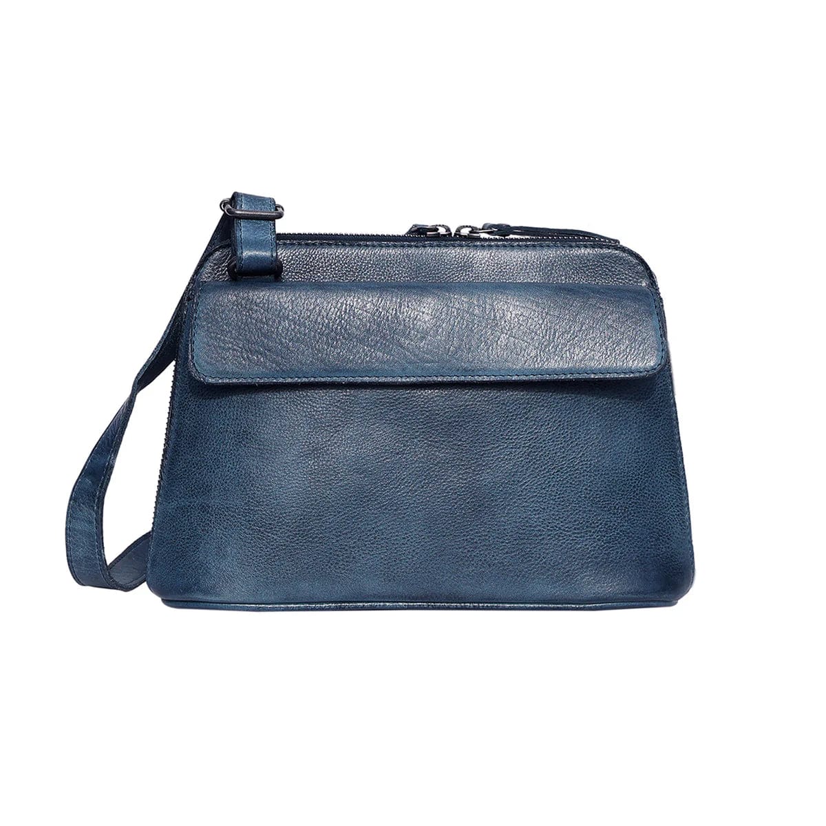 Leisure Bag for evening walks-Luna Crossbody in Denim