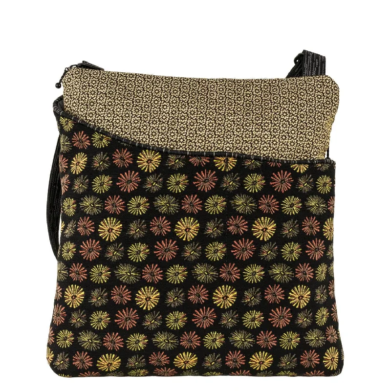 Leisure Bag for quick getaways-Cafe Sling in Starburst Gold