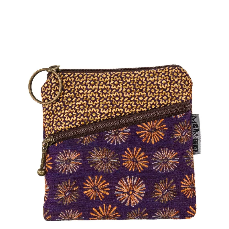 Leisure Bag for casual strolls-Roo Pouch Starburst Purple